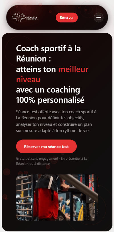 Moana Coach mobile