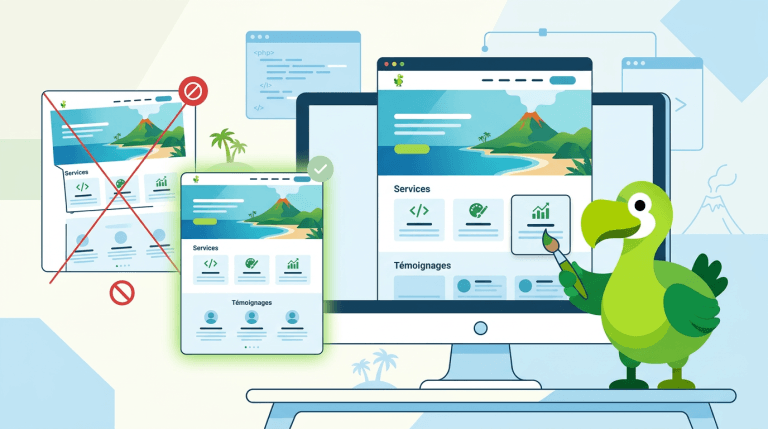 Création de site internet à La Réunion : 7 erreurs qui vous font perdre des clients